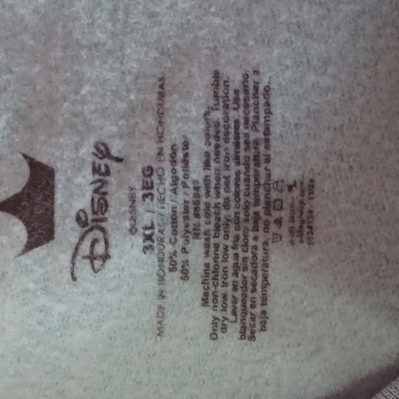 Disney Moana Doodle Portrait Women's Crewneck Sweatshirt, Unisex, Like New, 3XL - Picture 13 of 14